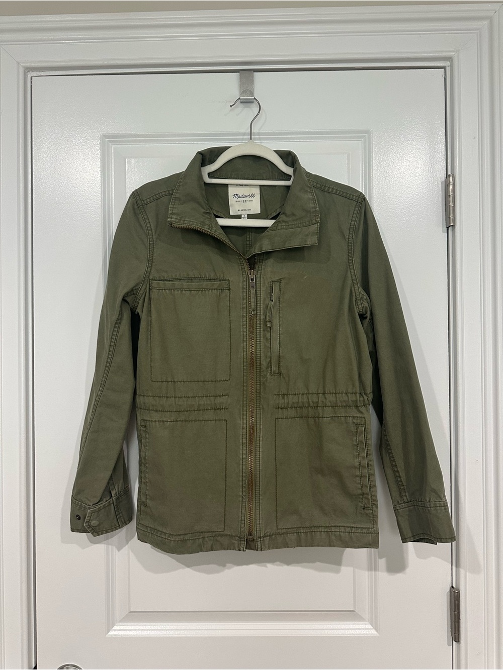 Madewell Women’s Utility Jacket - Olive Green